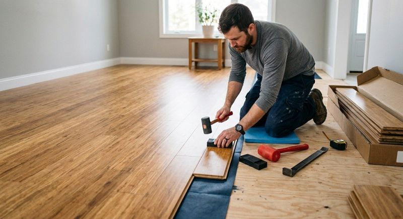 Bamboo Flooring Installation in Providence, RI