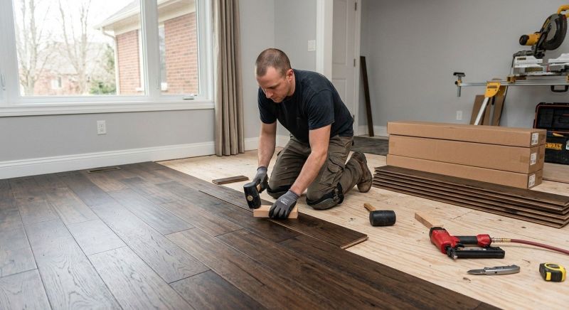 Finished Floor Installation in Providence, RI