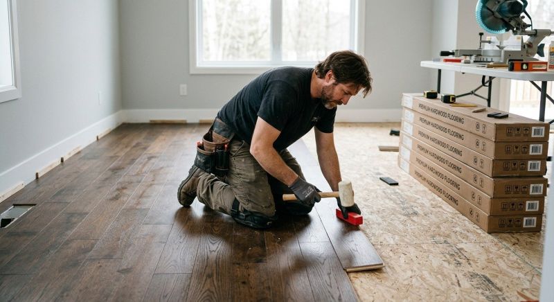 Hardwood Floor Installation in Warren, RI