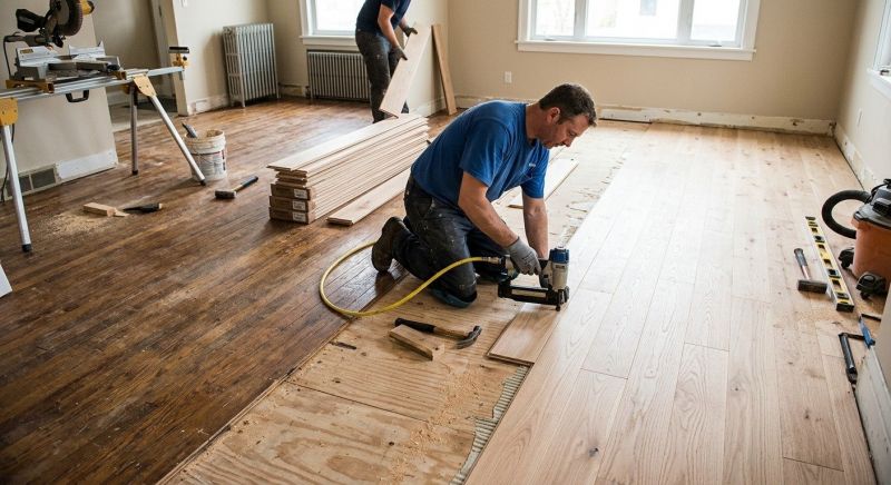 Hardwood Replacement in Oakland, RI