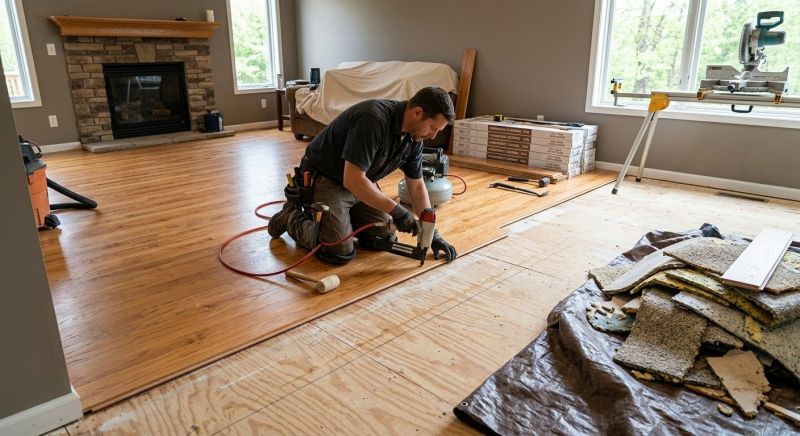 Hardwood Replacement in Plainville, MA