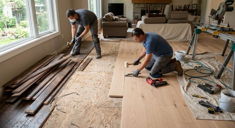 Hardwood Replacement in Sharon, MA
