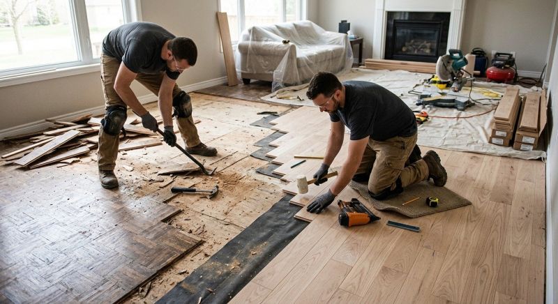 Hardwood Replacement in South Walpole, MA