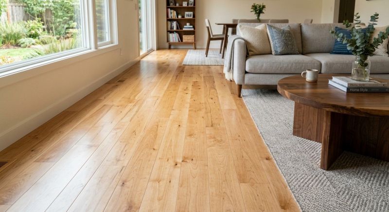 Maple Flooring Installation in Foxboro, MA
