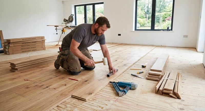Maple Flooring Installation in Sharon, MA