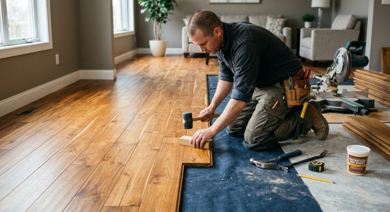 Teak Flooring Installation in Providence, RI