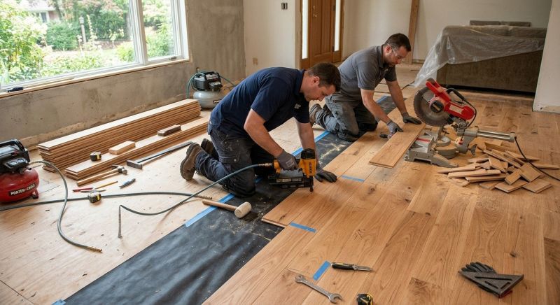 Wood Flooring Installation in Mansfield, MA