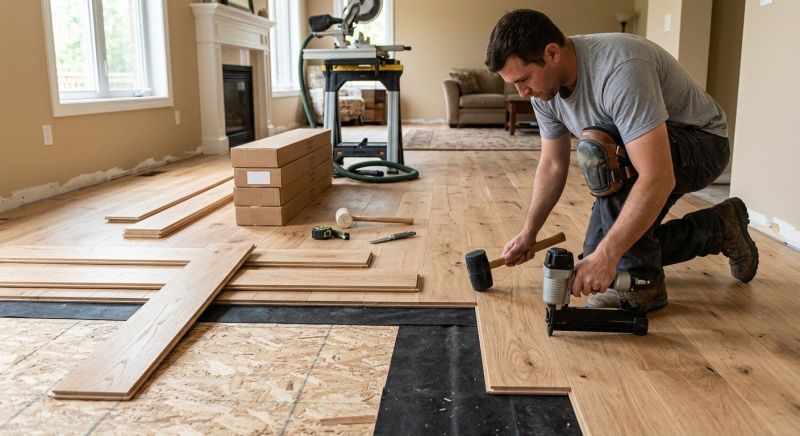 Wood Flooring Installation in Walpole, MA