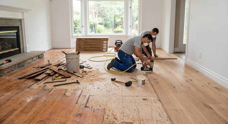 Wood Flooring Replacement in Blackstone, MA